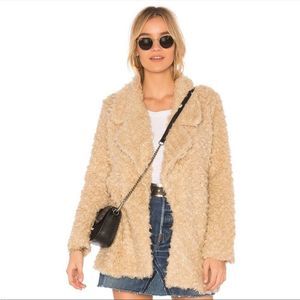 Tularosa | Violet Faux Shag Coat